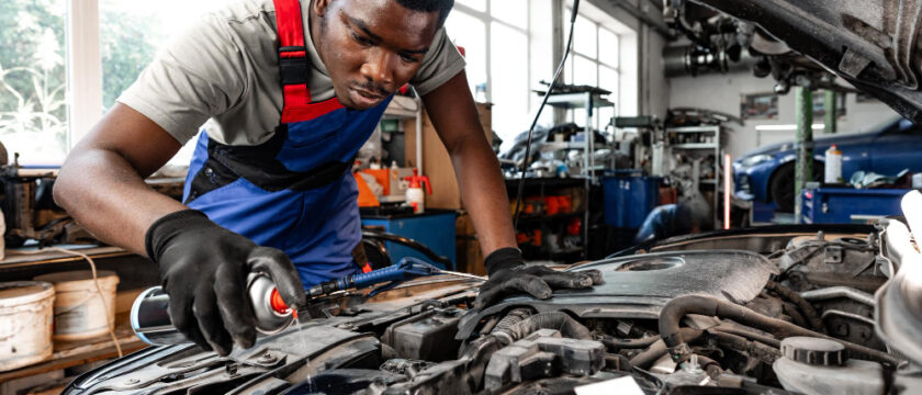 Auto repair services in Lafayette, LA inspecting a vehicle experiencing handling and performance issues on the road